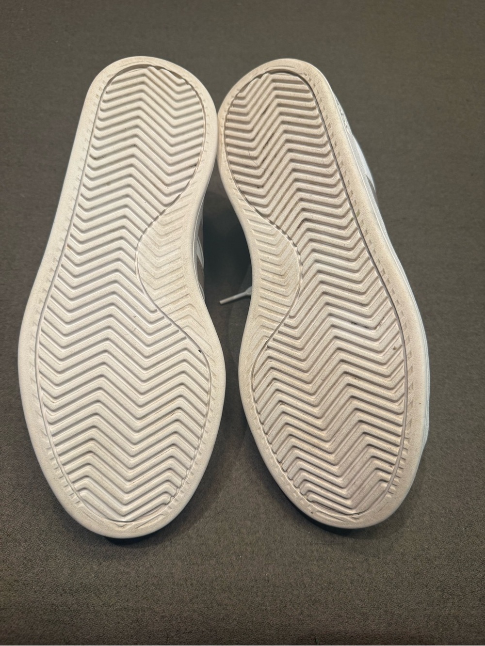 adidas White Sneakers with Metallic Stripes - Picture 7 of 7